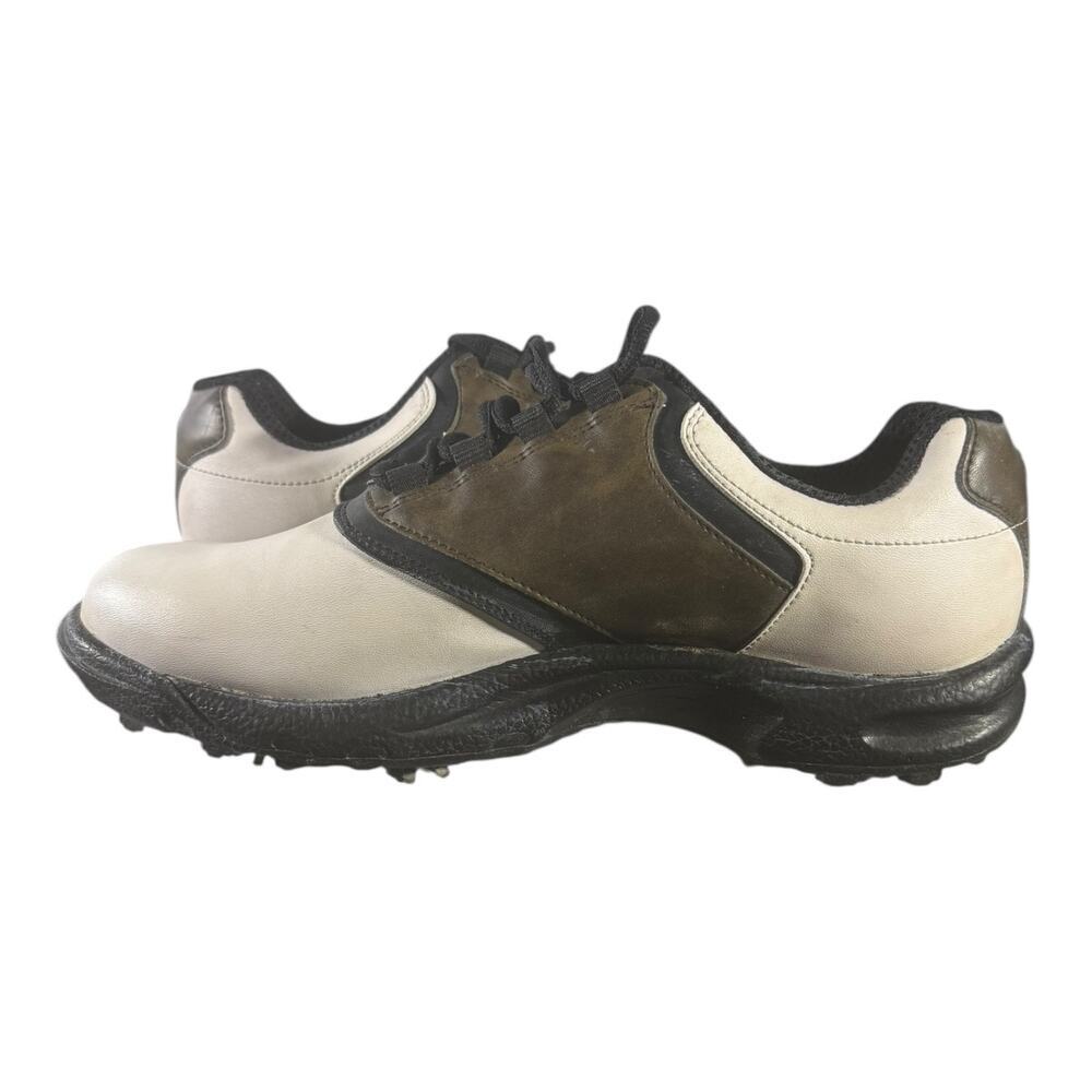 FootJoy Men’s Leather Golf Shoes Size 10 M Spiked Comfort Performance Walking - Picture 6 of 9